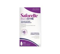 Mucogyne Ovules intimes non hormonaux – Acide hyaluronique – 10 ovules