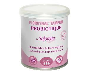 Saforelle Protections Tampon Florgynal Probiotique Normal 12 unités