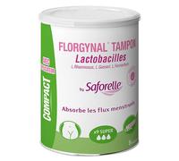 Saforelle Florgynal Tampon Probiotico Regular X9 100uds