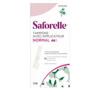 Saforelle Coton Protect Tampon avec Applicateurs 16