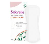 Saforelle Protège-Slips Classique Coton Bio 30 unités