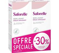 Saforelle Soin Lavant Doux 2x500ml