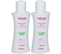 Saforelle® Soin lavant doux Savon Liquide 2x100 ml