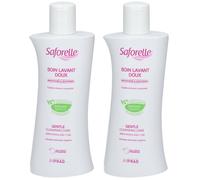 Saforelle® Soin lavant doux Savon Liquide 2x250 ml