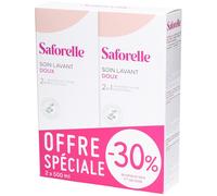 Saforelle Soin lavant intime & corporel bardane 2x500ml