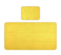 Safran (couleur) Matelas rafraîchissant pour bébé 71,1 x 132,1 cm - Alèses de lit ultra douces pour bébé et tout-petit