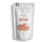 Safran l Extrait de Stigmate de Safran, Vitamine B6 et B9 l Soutien Émotionnel, Énergie & Bien-être l 60 Gélules Vegan l Fabriqué en France l Valebio