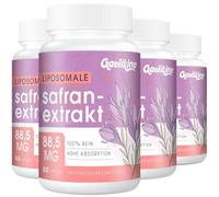 Safran Liposomal 88,5 mg - Extrait 100% Pur et Naturel, Formule à Haute Absorption, 240 Gélules