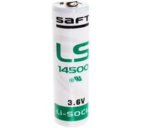 SAFT LS14500 Lithium batterie Li-SOCl2, taille AA LS14500, FT25BT