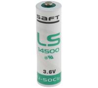 Saft LS14500 Lot de 12 Piles au Lithium 3,6 V 2,6 Ah - Type AA, Li-SOCl₂, Haute énergie, Faible autodécharge, pour IoT, capteurs, compteurs et appareils de Longue durée