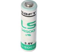 SAFT LS14500 Pile au lithium Li-SOCI2, taille AA LS14500, FT25BT max. 2600mAh