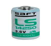Saft Pile LS14250 1/2 AA 3,6 V Li-SOCL2 (Lot de 5) Blanc/Vert