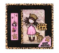 Safta Ensemble carnet avec marque-page Gorjuss « Purrrrfect Love » Unisexe Enfants Multicolore M