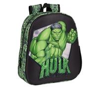 Safta Sac à dos Avengers Hulk 3D 33 cm Haut de gamme Maternelle