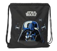 STAR WARS REBELLION - Grand sac à dos plat, idéal pour les enfants de différents âges, confortable et polyvalent, qualité et résistance, 35 x 40 cm, Noir, M, Décontracté