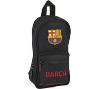 Safta 412027747 Trousse à crayons Sac à dos 4 pièces, 33 pièces, Fc Barcelona, Noir Fcb