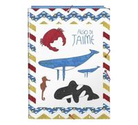 Safta 512005068 - Classeur Folio avec 3 rabats Algo de Jaime, 260 x 365 mm