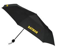 safta BATMAN GAME OVER - Parapluie pliant manuel, 8 panneaux, tiges métalliques, confortable et polyvalent, qualité et résistance, 24-56 cm, matériau polyester, Noir, M, Décontracté