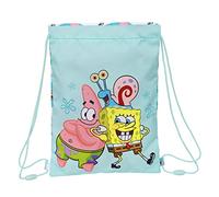 Safta Sac plat junior Bob l'éponge Stay Positive Multicolore 26 x 34 x 1 cm