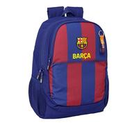 safta F.C. Barcelone 1ère équipe 25/26 - Sac à dos scolaire pour enfants, idéal pour enfants de différents âges, confortable et polyvalent, qualité et résistance, 32 x 16 x 44 cm, Bleu/grenat, M