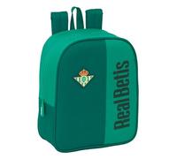 Safta REAL BETIS BALOMPIÉ - Sac à dos de crèche, adaptable au chariot, nettoyage facile, idéal pour les enfants de différents âges, confortable et polyvalent, qualité et résistance, 22 x 10 x 27 cm