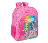 safta 612583180 Rainbow High Shine 19L 27x33x10 Cm Backpack One Size