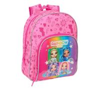 Safta Small Rainbow High Shine 9.50l 27x33x10 Cm 612583609 Backpack Rose