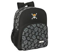 Safta One Piece Pirates 21l 2x42x15 Cm 622506640 Backpack Noir