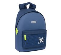 Safta Munich Blue Indigo Sac à dos pour ordinateur portable 14,1", idéal pour les jeunes de différents âges, confortable et polyvalent, qualité et résistance, 31 x 16 x 41 cm, Bleu indigo, M