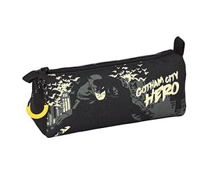Safta -812269745 Trousse Batman Hero 21 x 8 x 7 cm, Multicolore, Standard (812269742), Multicolore, Estándar, Décontracté