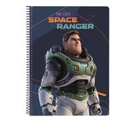 Safta Article, Cahier Quart 80 H. Couverture Rigide Lightyear Mixte Enfant, Multicolore, M