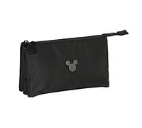safta Article, Trousse Triple Mickey Mouse Premium Mixte Enfant, Multicolore, M
