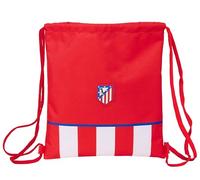 Safta Atlético de Madrid - Grand sac à dos plat, idéal pour les enfants de différents âges, confortable et polyvalent, qualité et résistance, 35 x 40 cm, couleur rouge, rouge, Estándar, Décontracté