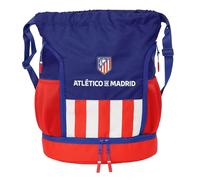 safta Atlético de Madrid Sac à dos, idéal pour enfants de différents âges, confortable et polyvalent, qualité et résistance, 34 x 15 x 43 cm, Rouge, bleu, blanc, M, Décontracté