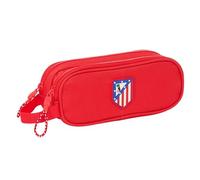 Trousse Double Pour Enfant Atlético De Madrid - Safta - Confortable Et Polyvalente - Bleu - Synthétique - Mixte