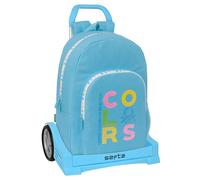 Safta Avec Trolley Evolution Benetton Sac à Dos à Roulettes