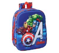 Safta AVENGERS 3D Nursery Backpack, Adaptable to Cart, Easy Cleaning, Ideal for
