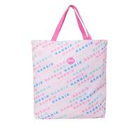 safta BARBIE LOGOMANIA - Sac shopping pour femme, confortable et polyvalent, qualité et résistance, 50 x 10 x 45 cm, couleur rose pâle, Rose pâle, Estándar, Décontracté