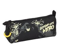 Safta -812269745 Trousse Batman Hero 21 x 8 x 7 cm, Multicolore, Standard (812269742), Multicolore, Estándar, Décontracté