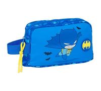 safta Batman PREESCOAR - Porte-Petit-déjeuner Thermique, qualité et résistance maximale, Porte-Repas, 21,5 x 6,5 x 12 cm, Bleu, M, Décontracté
