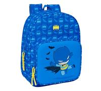 Safta - Sac à dos scolaire Batman Preschool 612528185 10l 32x43x14 cm Bleu Enfants