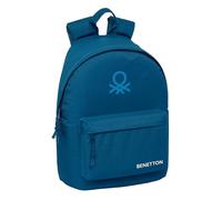 Safta Sacoche pour ordinateur Benetton Basics N 14,1" Bleu Enfants