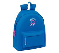 safta BENETTON BASICS AZULINA - Day Pack Enfant, Sac à dos pour enfant, qualité et résistance maximale, confortable et polyvalent, 33 x 15 x 42 cm