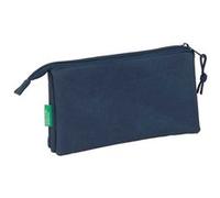 SAFTA Benetton Basics - Trousse - triple - anthracite