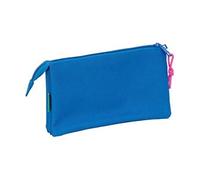 SAFTA Benetton Basics - Trousse - triple - Azulina