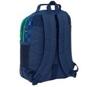 Safta Cartable trolley adaptable Benetton Damero G 20 L Bleu 27x33x10 cm