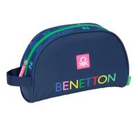 Safta Benetton DAMERO - Trousse Scolaire pour Enfant avec poignée, Trousse de Toilette, Adaptable au Chariot, idéale pour Les Enfants de 5 à 14 Ans, Confortable et Polyvalente, qualité et résistance,