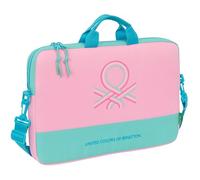 safta Benetton Dolce Sac à dos pour ordinateur portable jusqu'à 15,6", idéal pour enfants de différents âges, confortable et polyvalent, qualité et résistance, 40 x 4 x 27 cm
