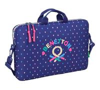 safta Benetton Drop Sac à dos pour ordinateur portable jusqu'à 15,6", idéal pour enfants de différents âges, confortable et polyvalent, qualité et résistance, 40 x 4 x 27 cm