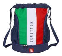 Safta Gym Benetton Flag 21.93l 27x33x10 Cm 612506197 Backpack Bleu Enfants